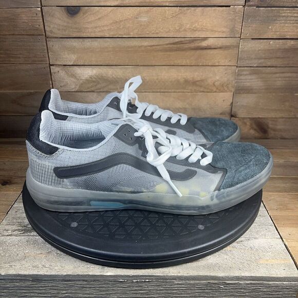 Vans Mens Size US 8.5 Transparent EVDNT RW Gray Ultimate Waffle Sneakers - Picture 1 of 10